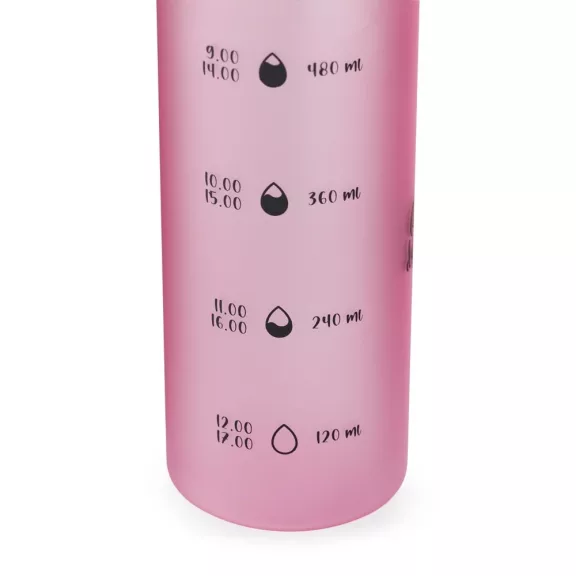 Kulacs OXY CLICK műanyag BPA-mentes 600 ml Pasztell rózsaszín