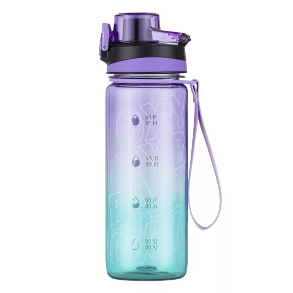 Kulacs OXY LIFE műanyag BPA-mentes 800 ml Ombre azúr kék Kulacs OXY LIFE műanyag BPA-mentes 800 ml Ombre azúr kék