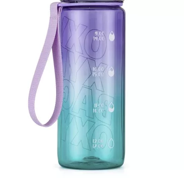Kulacs OXY LIFE műanyag BPA-mentes 800 ml Ombre azúr kék