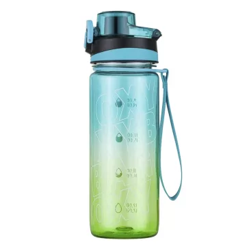 Kulacs OXY LIFE műanyag BPA-mentes 800 ml Ombre lime zöld