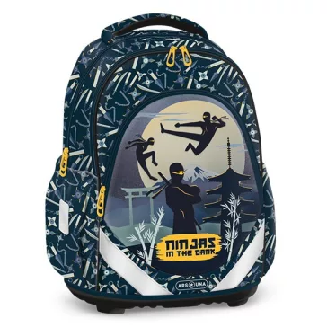 Iskolatáska ARS UNA anatómiai Ninjas in the Dark