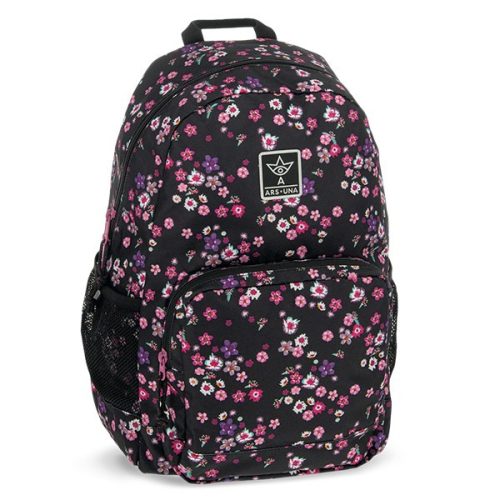 Hátizsák iskolai ARS UNA AU-14 Pearl Blossom Black