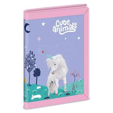 Pénztárca ARS UNA Cute Animals-Unicorn