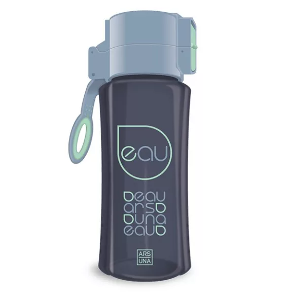 Kulacs ARS UNA műanyag BPA-mentes 450 ml sötétszürke-szürke Kulacs ARS UNA műanyag BPA-mentes 450 ml sötétszürke-szürke