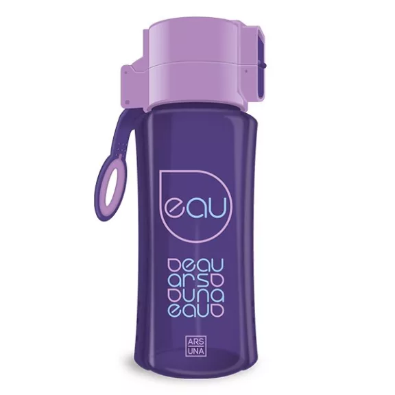 Kulacs ARS UNA műanyag BPA-mentes 450 ml sötétlila-lila Kulacs ARS UNA műanyag BPA-mentes 450 ml sötétlila-lila