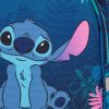 Hátizsák COOLPACK Lilo és Stitch Toby 25x33x11 cm kék mintás