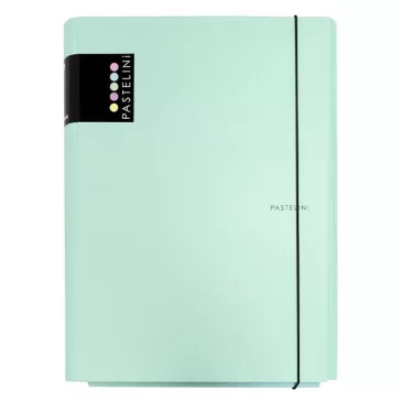 Füzetbox PASTELINI A/4 műanyag zöld