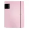 Füzetbox PASTELINI A/4 műanyag rózsaszín