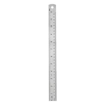 Vonalzó DELI fém 30 cm