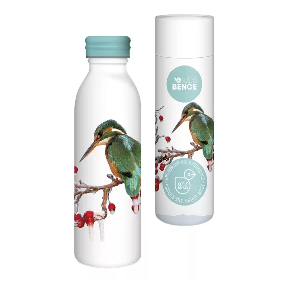 Kulacs duplafalú ARS UNA fém 600 ml Máté Bence-Kingfisher 5534 Kulacs duplafalú ARS UNA fém 600 ml Máté Bence-Kingfisher 5534