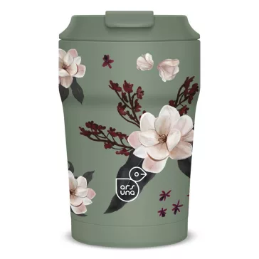 Thermo bögre ARS UNA 350 ml Flowery Green 5535