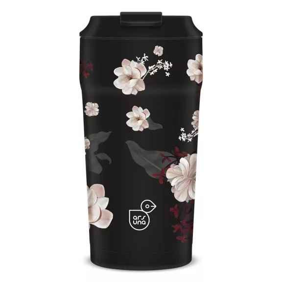 Thermo bögre ARS UNA 470 ml Flowery Black 5374 Thermo bögre ARS UNA 470 ml Flowery Black 5374