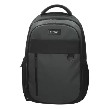 Hátizsák STREET Round Stone szürke