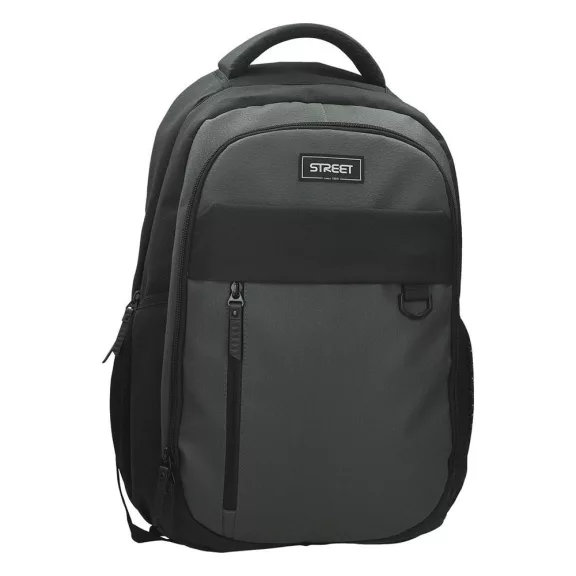 Hátizsák STREET Round Stone szürke