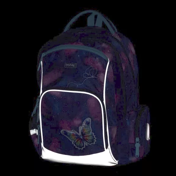 Iskolatáska szett OXY Go 3 részes Butterfly tolltartóval és tornazsákkal