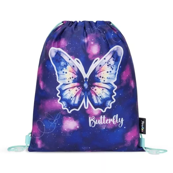 Iskolatáska szett OXY Go 3 részes Butterfly tolltartóval és tornazsákkal