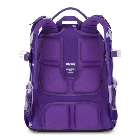 Iskolatáska szett OXY Jumper 3 részes Flowers tolltartóval és tornazsákkal