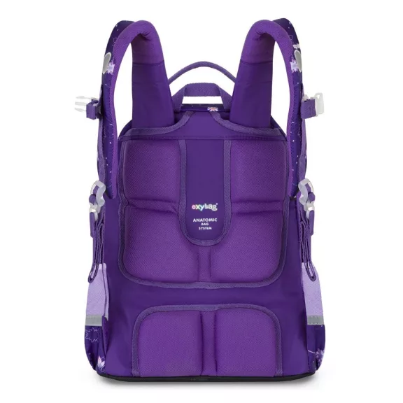 Iskolatáska szett OXY Jumper 3 részes Flowers tolltartóval és tornazsákkal