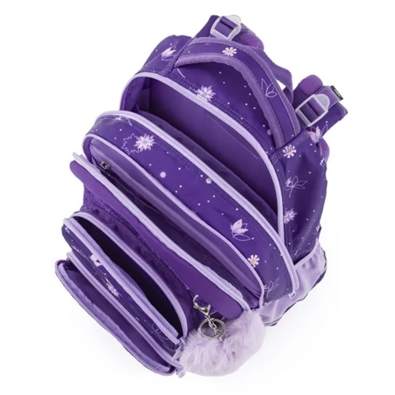 Iskolatáska szett OXY Jumper 3 részes Flowers tolltartóval és tornazsákkal