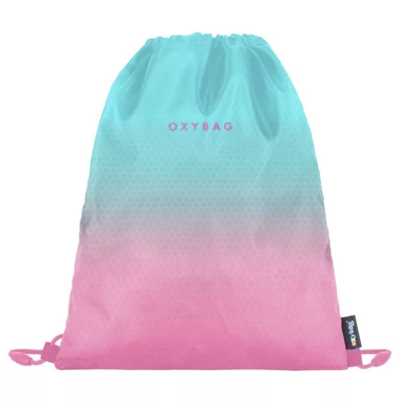 Iskolatáska szett OXY Next 3 részes Ombre pink tolltartóval és tornazsákkal