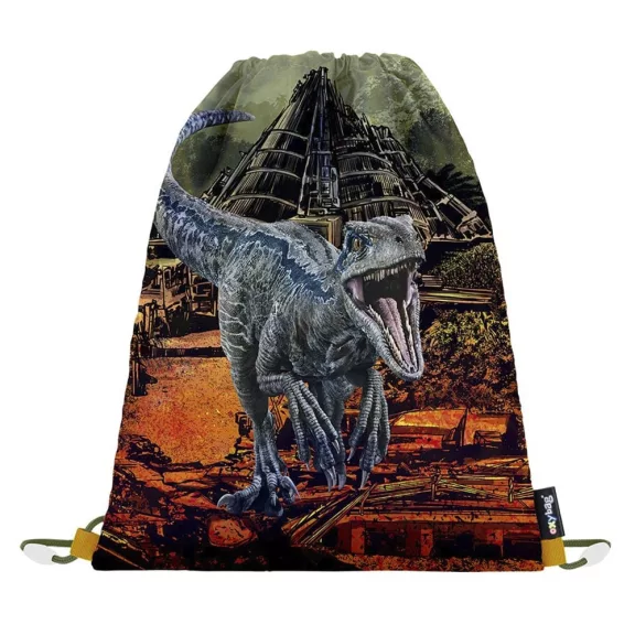 Iskolatáska szett OXY Premium Light 3 részes Jurassic World tolltartóval és tornazsákkal
