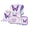 Iskolatáska szett OXY Premium One 3 részes Butterfly tolltartóval és tornazsákkal