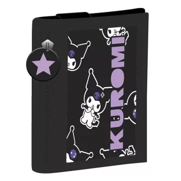 Pénztárca Kuromi fekete