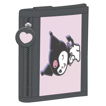 Pénztárca Kuromi rózsaszín