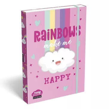 Füzetbox LIZZYSULI A/4 Lollipop Rainbow