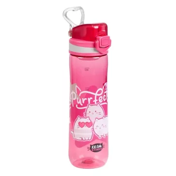 Kulacs LIZZYSULI műanyag 600 ml Kittok Stars Purrfect