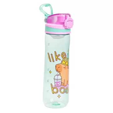 Kulacs LIZZYSULI műanyag 600 ml Lollipop Capybara