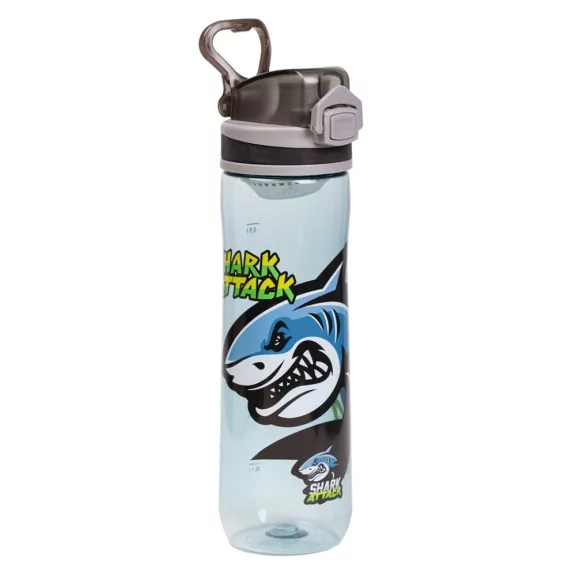 Kulacs LIZZYSULI műanyag 600 ml Shark Attack