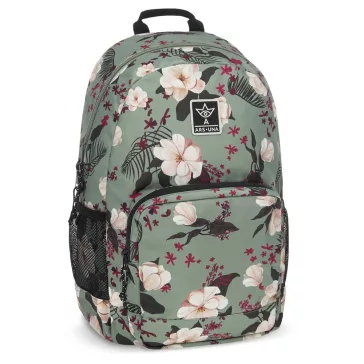 Hátizsák iskolai ARS UNA AU-14 Flowery Green 5535