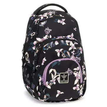 Hátizsák iskolai ARS UNA AU-2 Botanic Orchid 5467
