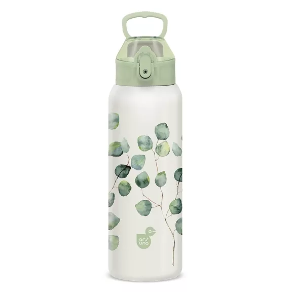 Kulacs duplafalú ARS UNA 3D fém BPA-mentes 700 ml Botanic Leaf Kulacs duplafalú ARS UNA 3D fém BPA-mentes 700 ml Botanic Leaf