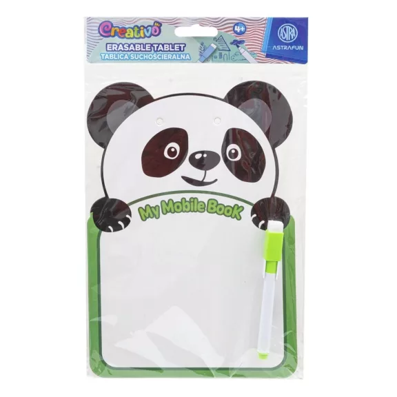 Törölhető tábla ASTRA FUN animals 245x165 mm