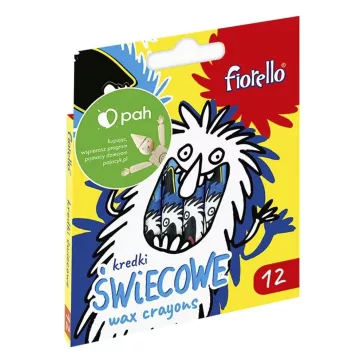 Zsírkréta FIORELLO 12 színű