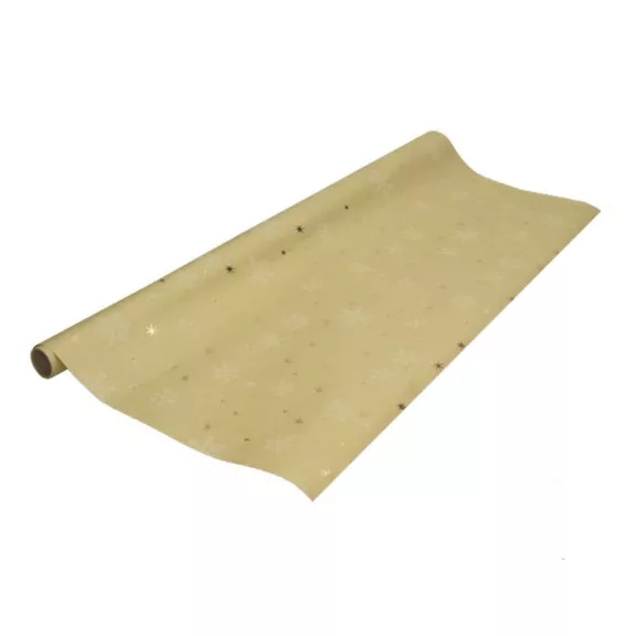 Díszcsomagoló CREATIVE tekercses 70x200 cm Eco karácsonyi arany