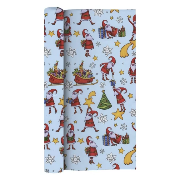 Karácsonyi díszcsomagoló CREATIVE Kids tekercses 70x200 cm 50 tekercs/doboz vegyes mintákkal Karácsonyi díszcsomagoló CREATIVE Kids tekercses 70x200 cm 50 tekercs/doboz vegyes mintákkal