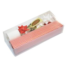   Díszcsomagoló CREATIVE szett karácsonyi öntapadós csillag, kötöző, papír