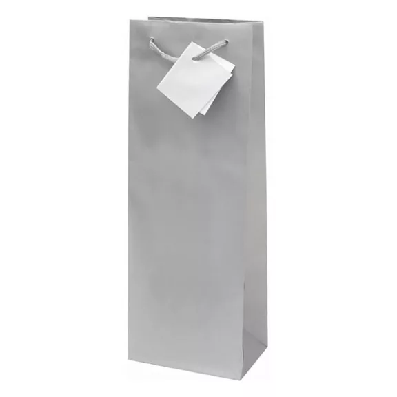 Italtasak CREATIVE Special Simple 13x36x8,5 cm egyszínű ezüst zsinórfüles Italtasak CREATIVE Special Simple 13x36x8,5 cm egyszínű ezüst zsinórfüles