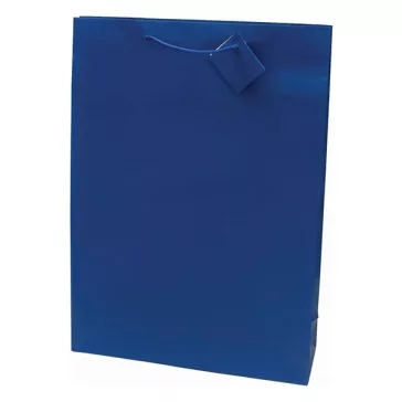   Dísztasak CREATIVE Special Simple XL 33x46x10 cm egyszínű kék zsinórfüles