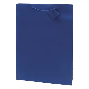   Dísztasak CREATIVE Special Simple XL 33x46x10 cm egyszínű kék zsinórfüles