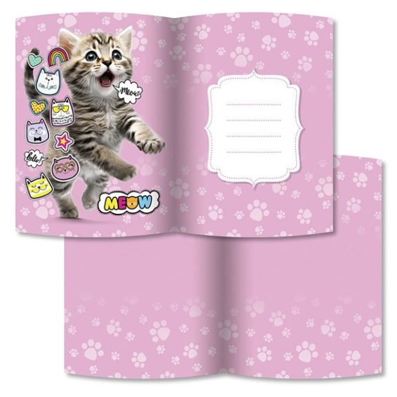 Emlékkönyv JUNIOR Cicás lakattal