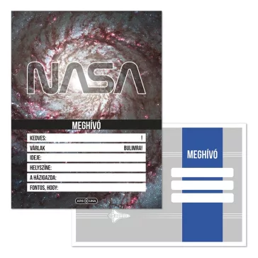 Partimeghívó ARS UNA 10 ív+10 db boríték Nasa 5562