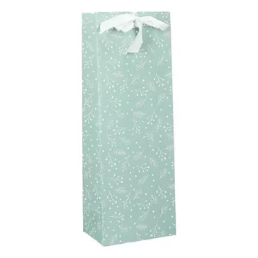   Italtasak CREATIVE Deluxe Plus  13x36x9 cm fagyöngy matt világoszöld sodort füles masnival