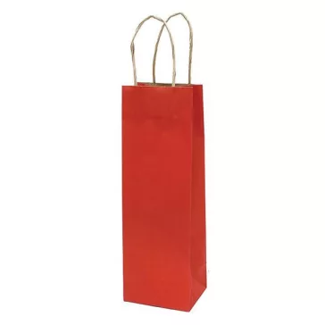   Italtasak CREATIVE Classic Simple 13x36x10 cm kraft egyszínű piros sodort füles