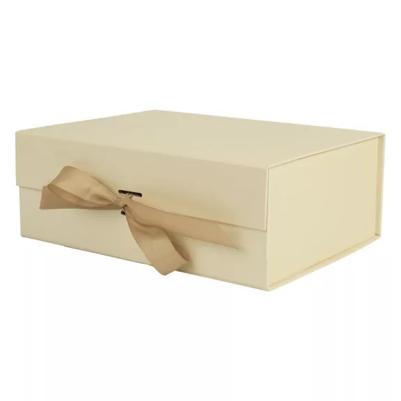 Díszdoboz PROMO összehajtható 29x22x10,5 cm bész