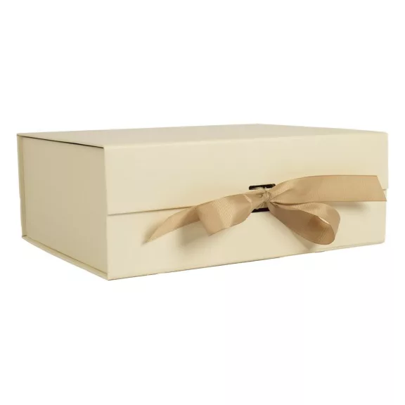 Díszdoboz PROMO összehajtható 33x25x12,5 cm bész