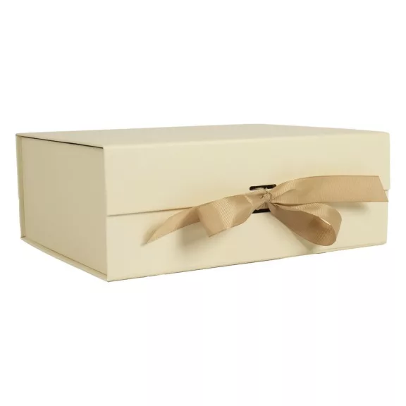 Díszdoboz PROMO összehajtható 33x25x12,5 cm bész Díszdoboz PROMO összehajtható 33x25x12,5 cm bész